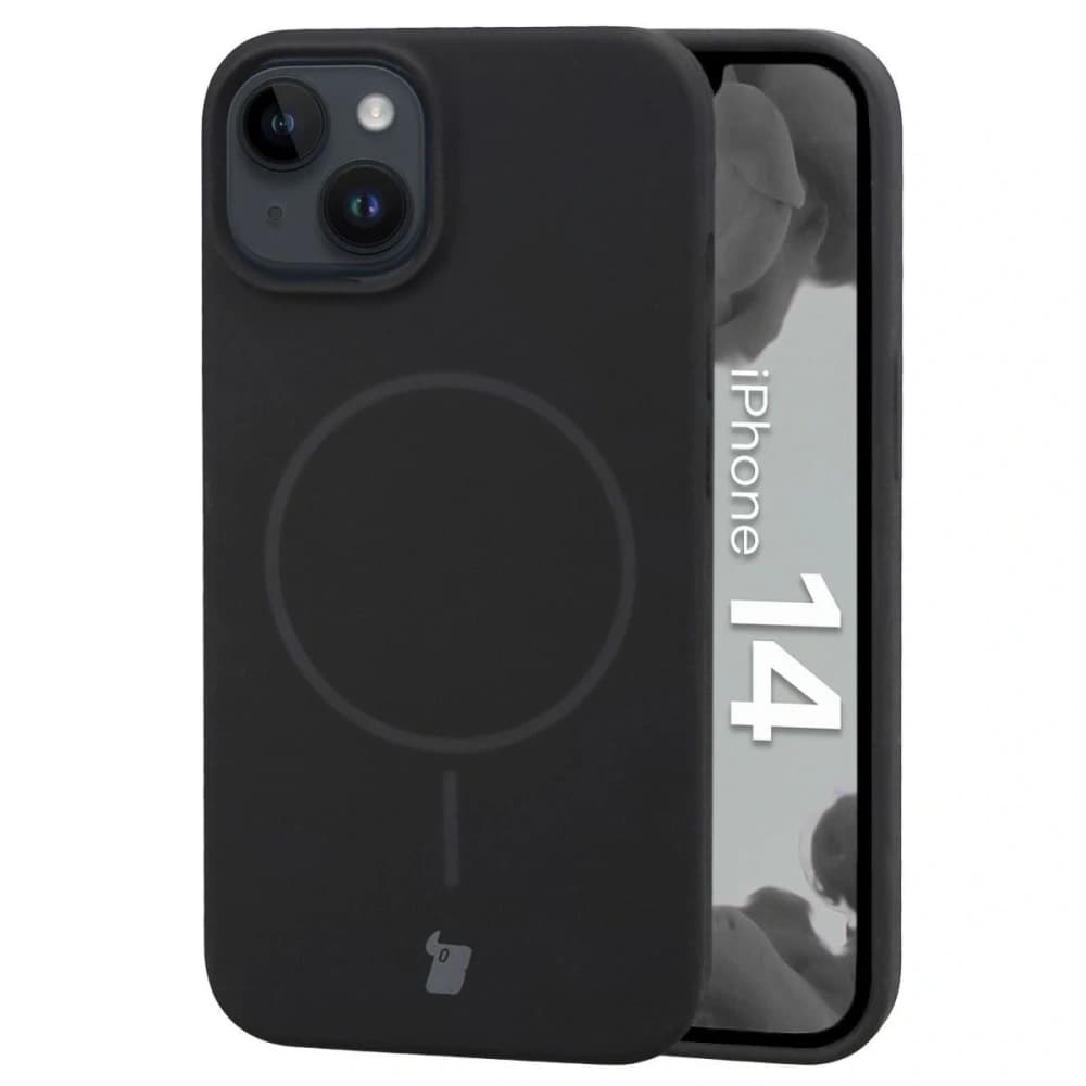 Bizon Soft Case Magnetic Apple iPhone 14 fekete - 1