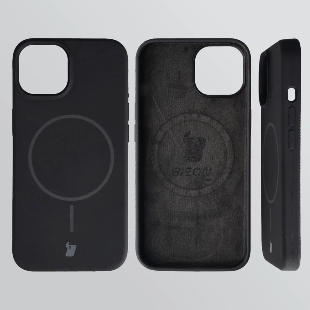 Bizon Soft Case Magnetic Apple iPhone 14 fekete - 5