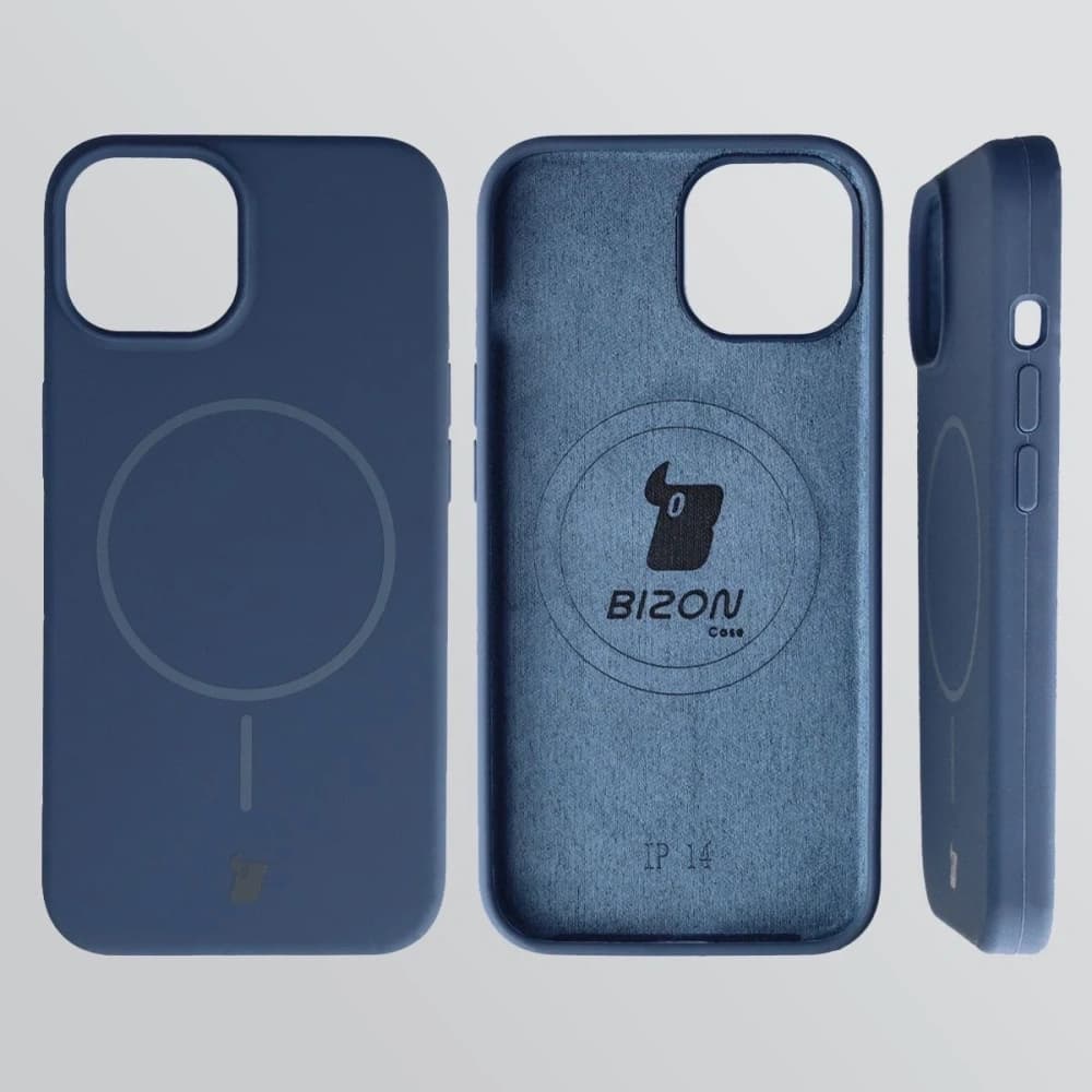Bizon Soft Case Magnetic Apple iPhone 14 navy blue - 5