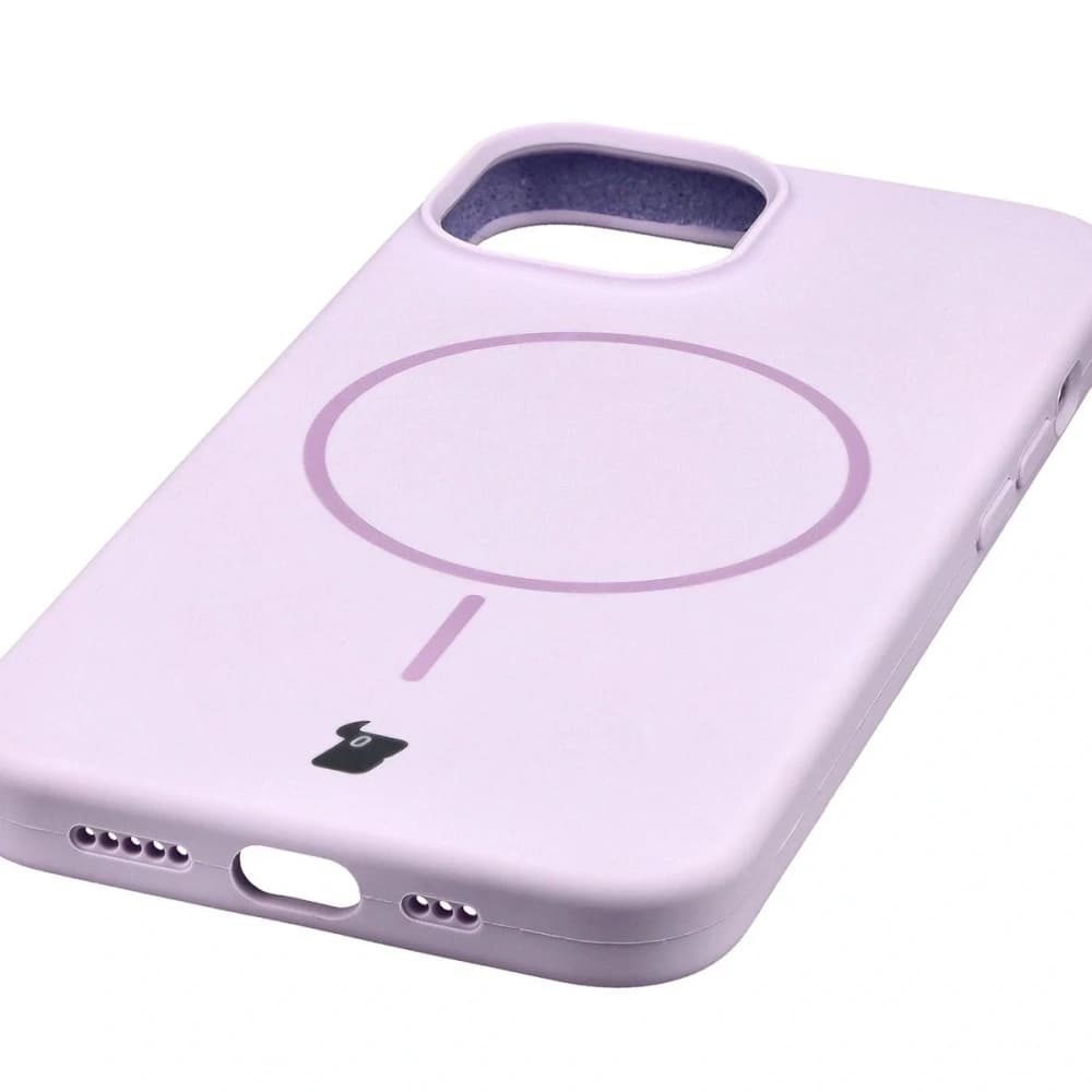 Bizon Soft Case Magnetic Apple iPhone 14 světle fialový - 3
