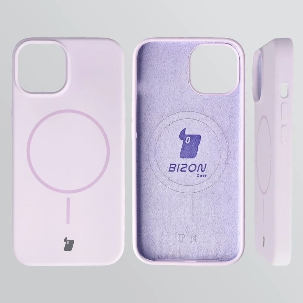 Bizon Soft Case Magnetic Apple iPhone 14 světle fialový - 5
