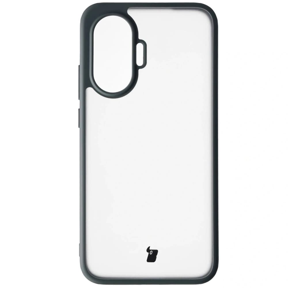 Bizon Case Angelo Xiaomi POCO F7 halbtransparent mit grauem Rahmen - 2