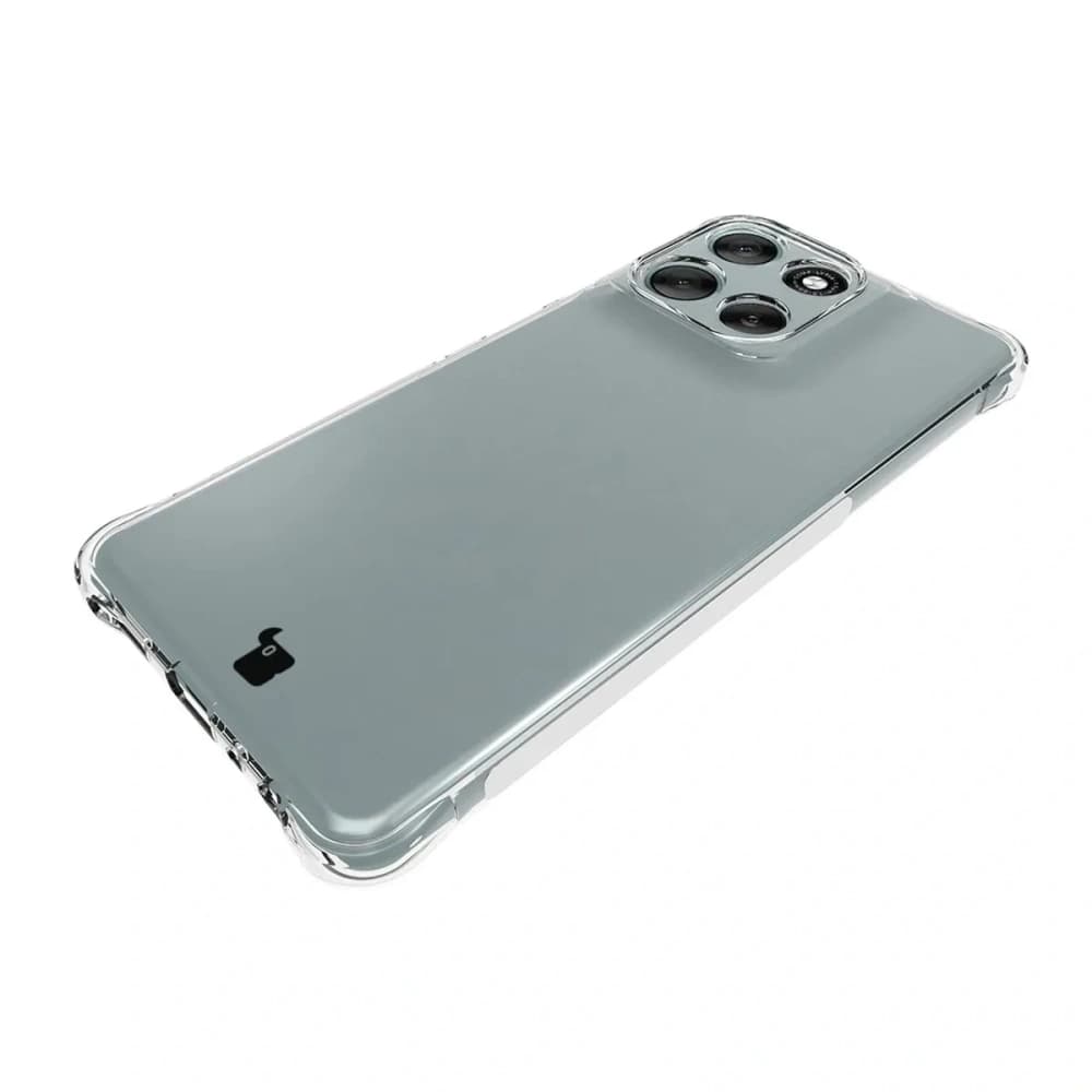 Bizon Case Clear Pack Hülle + 2x gehärtetes Glas Motorola Moto G56 5G - 7