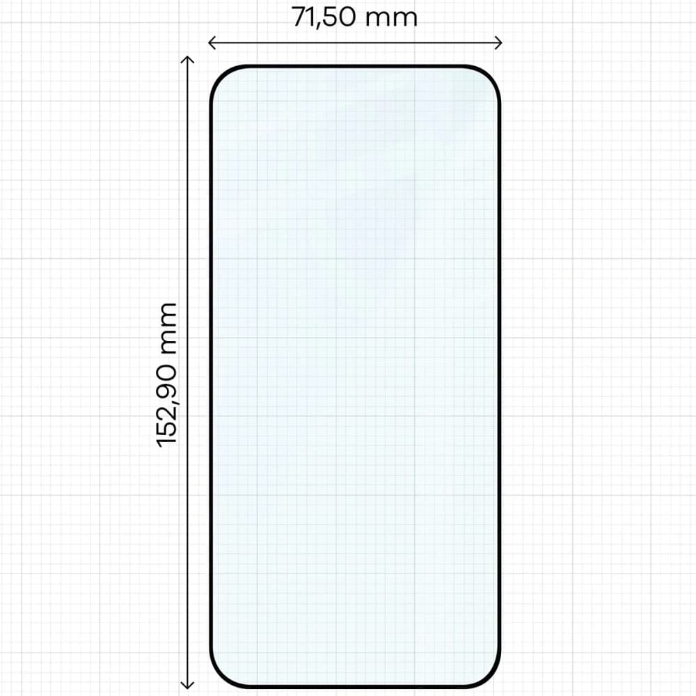 Bizon Edge 2 Pack 2x tempered glass + 1x lens protection Honor 400 - 2