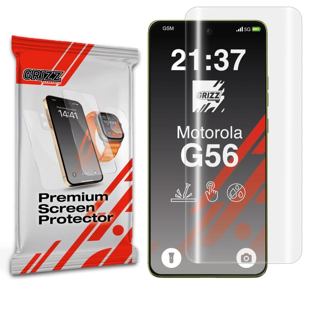 GrizzGlass Hydrofilm Motorola Moto G56 - 1
