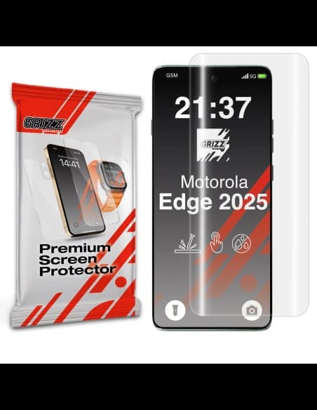 GrizzGlass Hydrofilm Motorola Edge (2025)