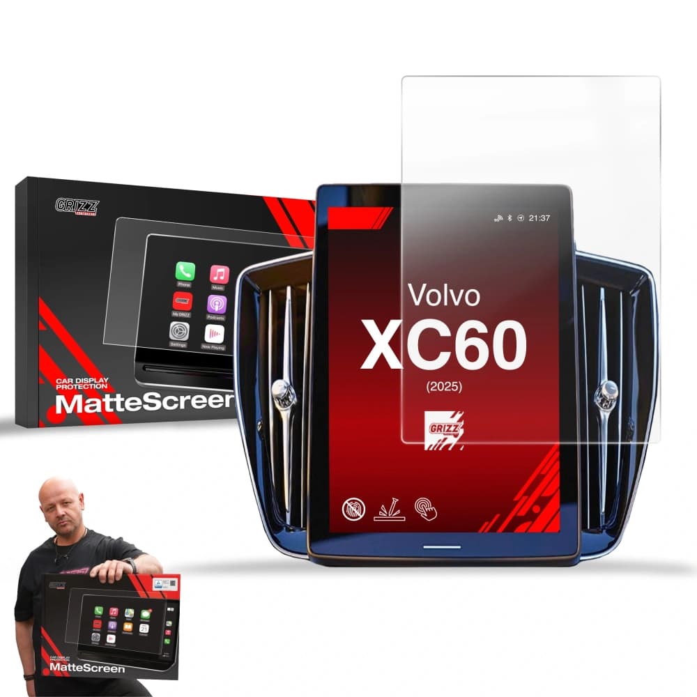 Matte GrizzGlass CarDisplay Protection Volvo XC60 11,2" (2025) - 12