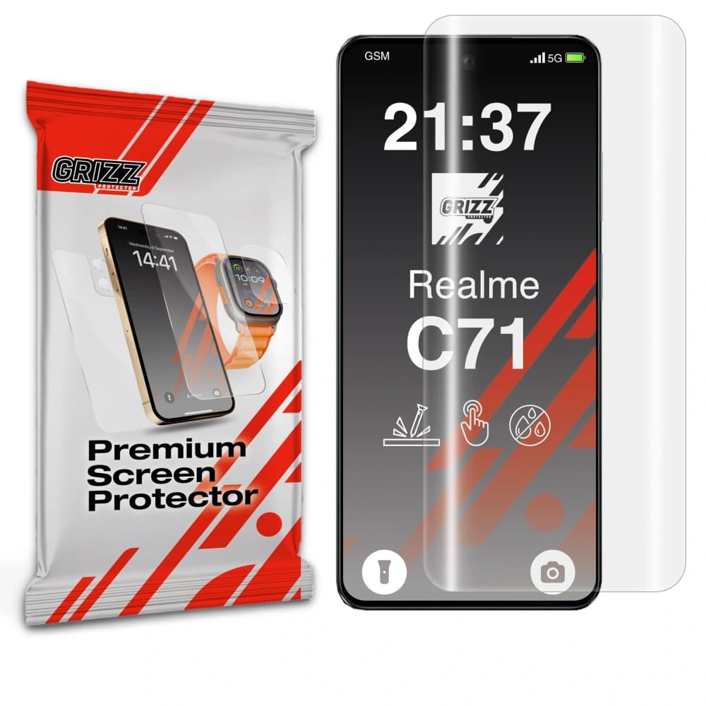 GrizzGlass Hydrofilm Realme C71 - 1