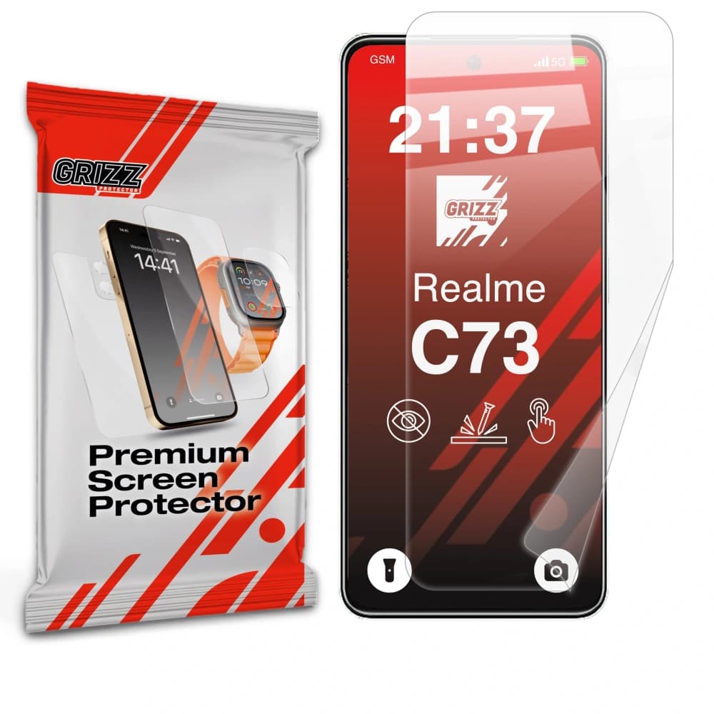 GrizzGlass CeramicFilm Realme C73 5G - 1