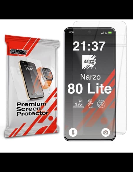 GrizzGlass HybridGlass Realme Narzo 80 Lite