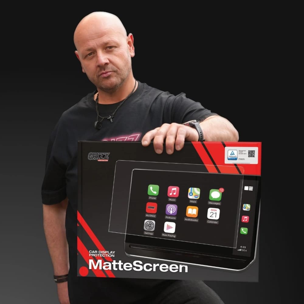 Matte GrizzGlass CarDisplay Protection BMW 5 G60 (2025) [2in1] - 3
