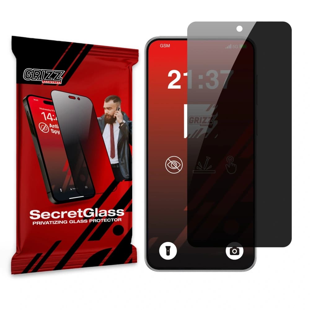 GrizzGlass Matte SecretGlass Samsung Galaxy F56 - 1