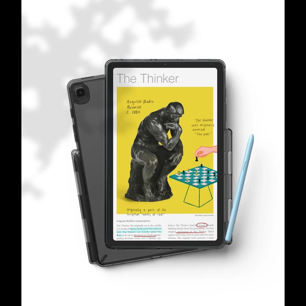 Ringke Samsung Fall Fusion Galaxy Tab S6 Lite 10.4 2022/2020 Rauch schwarz - 6