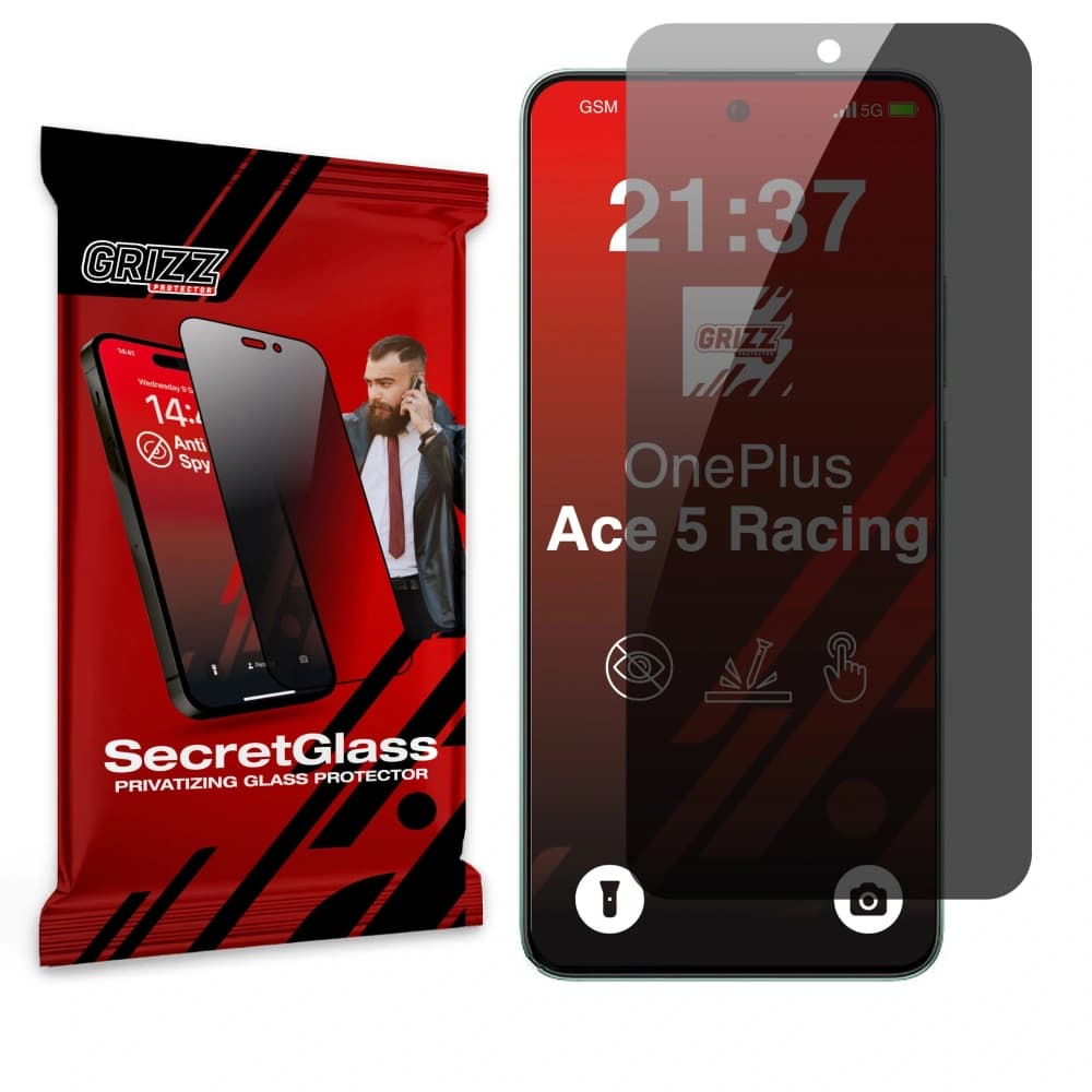 GrizzGlass Matte SecretGlass OnePlus Ace 5 Racing - 1
