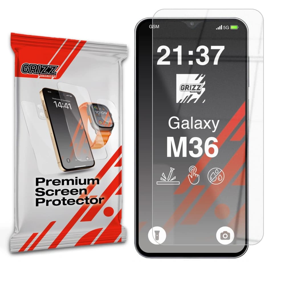GrizzGlass HybridGlass Samsung Galaxy M36 - 1