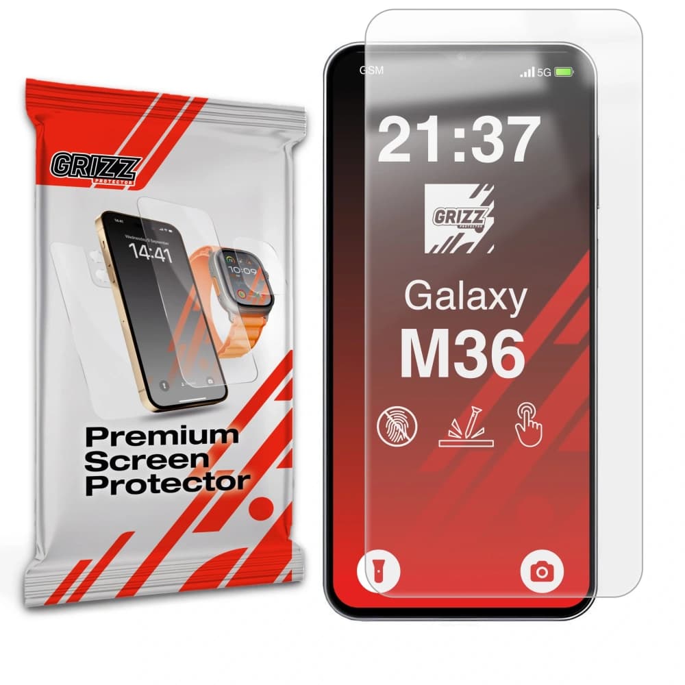GrizzGlass Papírfelület Samsung Galaxy M36 - 1