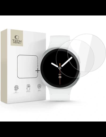 Tech-Protect Glass Fit+ Samsung Galaxy Watch 8 40mm Clar [2 PACHET]