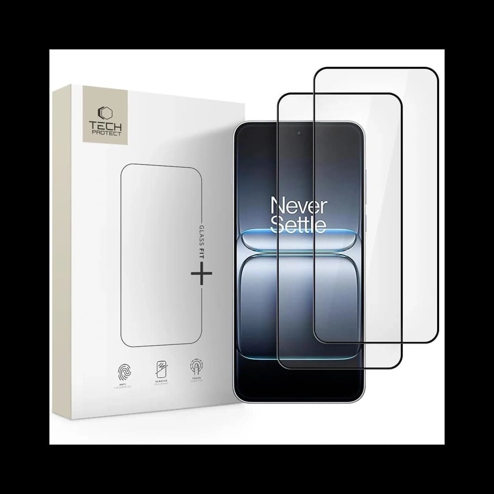 Tech-Protect Glass Fit+ OnePlus Nord 5 Black [2 PACK] - 1