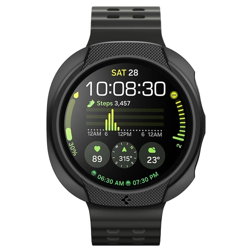 Etui Spigen Liquid Air Samsung Galaxy Watch 8 (44 Mm) Matte Black - 3