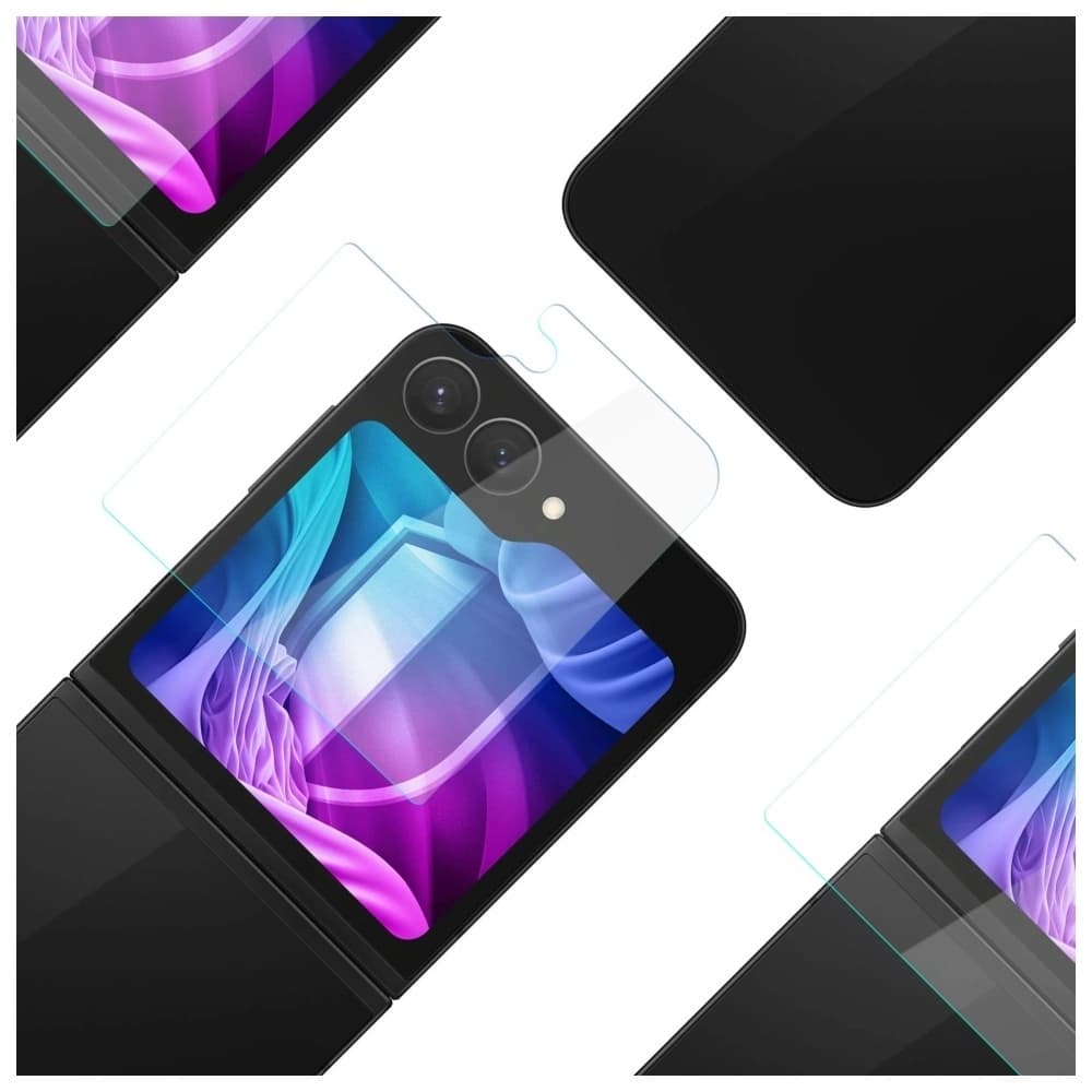 Folie de protecție mată 3MK Silky Matt Pro pentru Samsung Galaxy Z Flip7 FE - 4