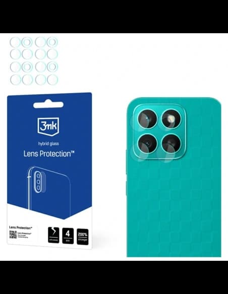 Protecție lentile 3MK Honor X8c [PACHET DE 4]