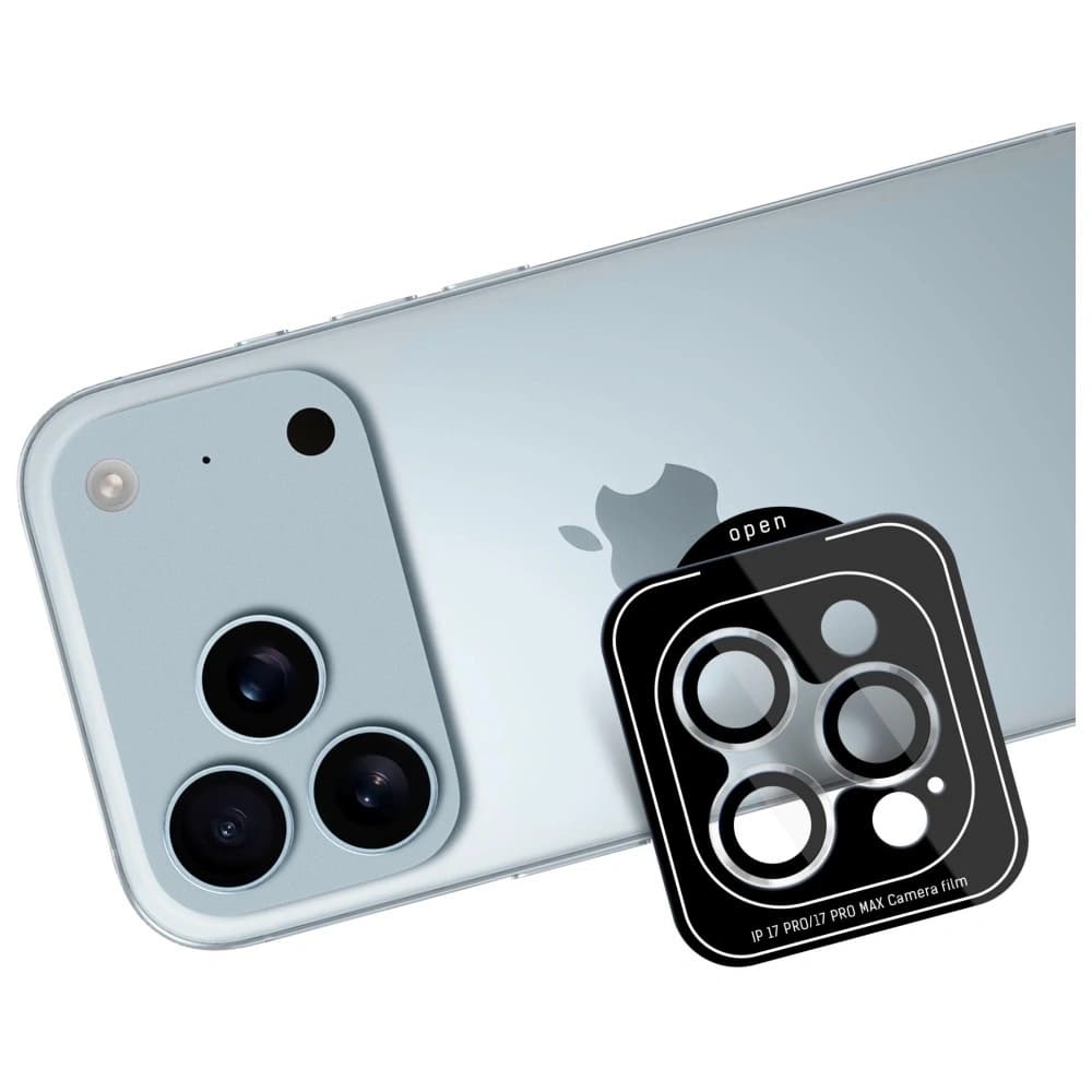3MK Ochrana objektivu Pro Apple iPhone 17 Pro / 17 Pro Max čirá - 5