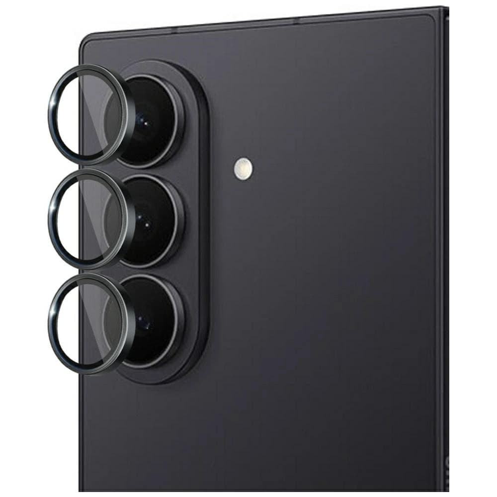 Protecție lentilă 3MK Pro pentru Samsung Galaxy Z Fold7 neagră - 4