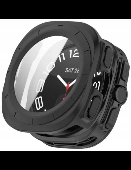 Tech-Protect Schutz Samsung Galaxy Watch Ultra 2024 / 2025 47mm Schwarz