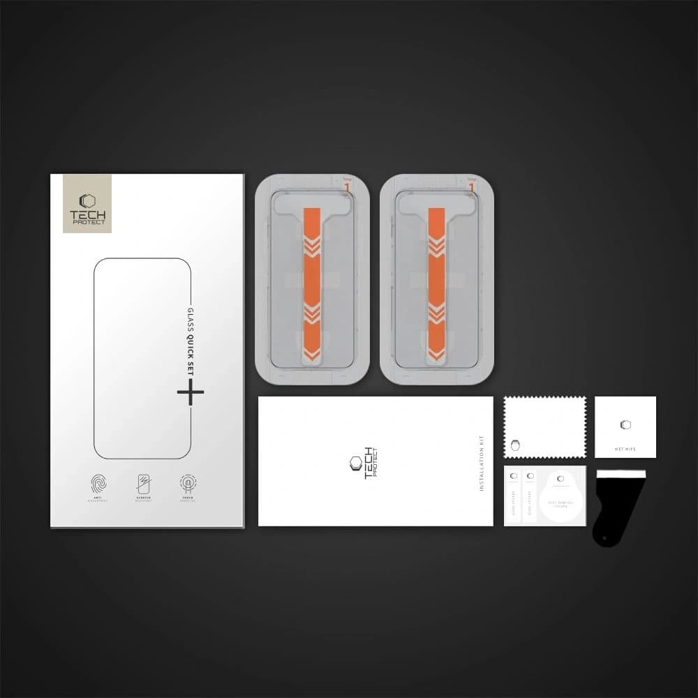 Tech-Protect Quick Set+ Apple iPhone 15 Pro Max Black [2 PACK] - 5