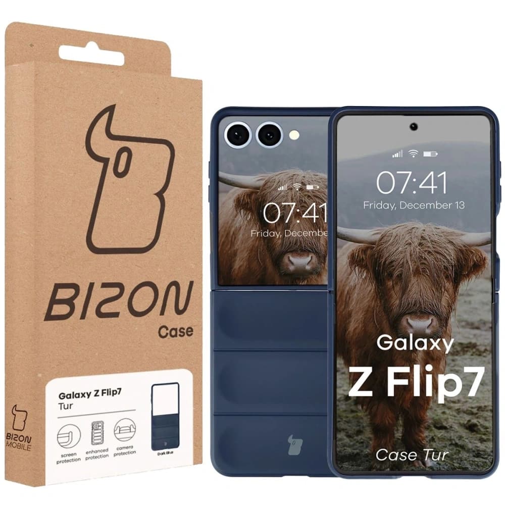 Bizon Case Tur Samsung Galaxy Z Flip7 tmavě modrá - 7