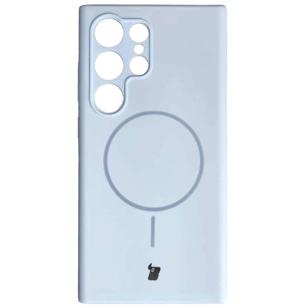 Bizon puha tok mágneses Samsung Galaxy S24 Ultra kék - 2