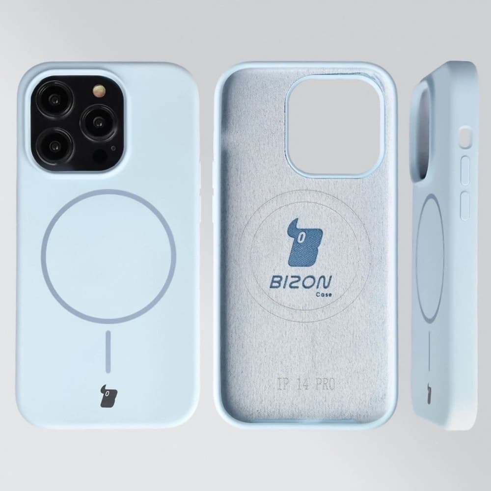 Bizon Soft Case Magnetisch Apple iPhone 14 Pro Blau - 5
