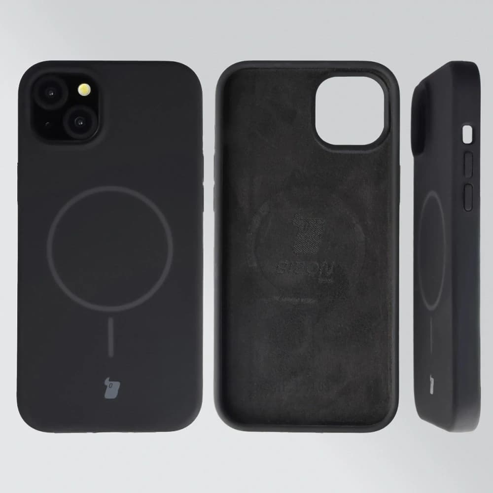Bizon Soft Case Magnetisch Apple iPhone 15 Plus schwarz - 5