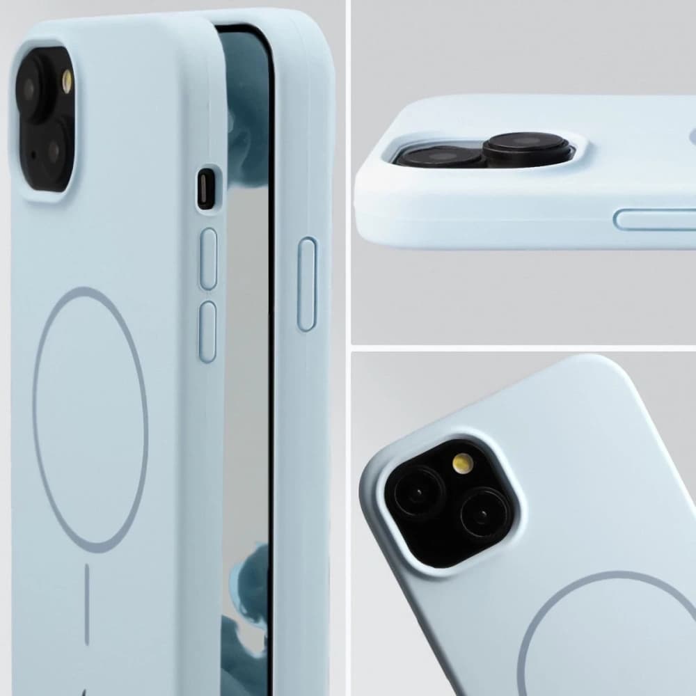 Bizon Soft Case Magnetic Apple iPhone 15 Plus blue - 6