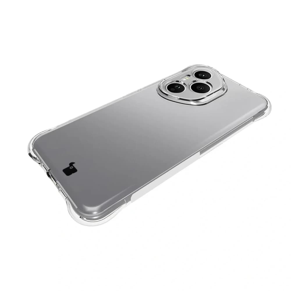 Bizon Case Clear Pack Hülle + 2x Displayschutzfolie für Honor 400 Pro - 7