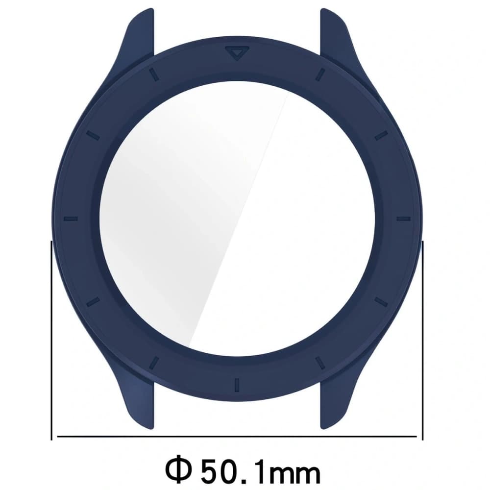 Bizon Case+Glass Uhr Xiaomi Watch S4 Blau - 2