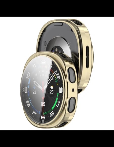 Husă Bizon pentru ceas Felipe Samsung Galaxy Watch 8 40mm auriu