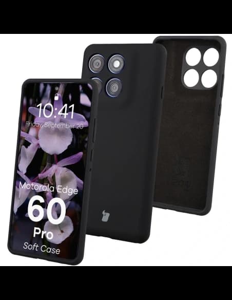 Bizon Soft Case Motorola Edge 60 Pro černá