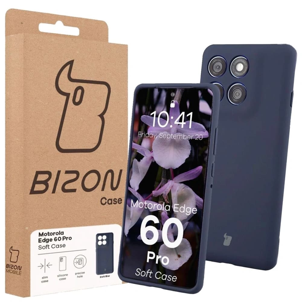 Bizon Soft Case Motorola Edge 60 Pro tmavě modrá - 7