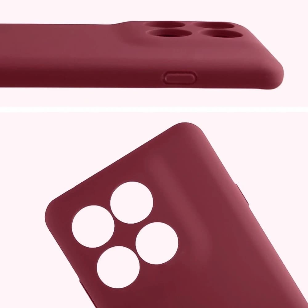 Husă Bizon Soft pentru Motorola Edge 60 Pro, mov închis - 5