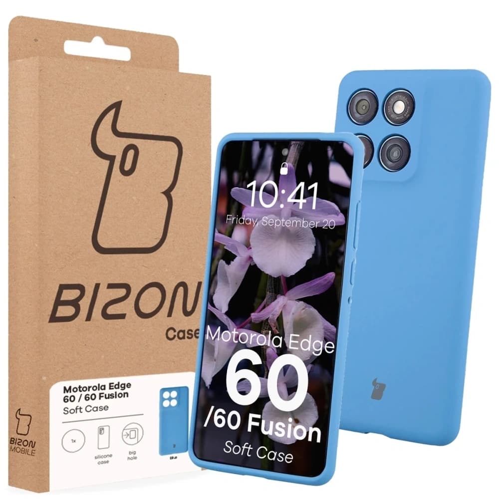 Bizon Soft Case Motorola Edge 60 Fusion / 60 blau - 7