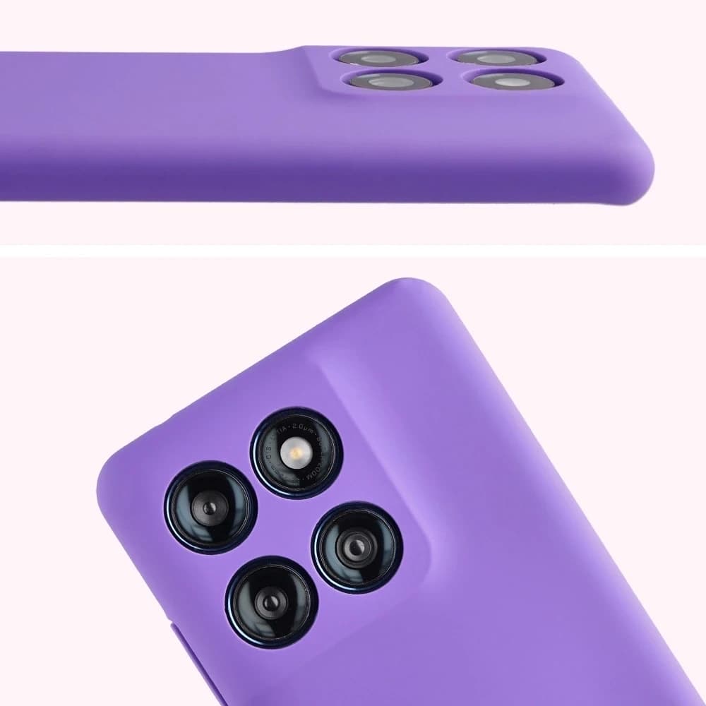 Husă moale Bizon pentru Motorola Edge 60 Fusion / 60 violet - 5