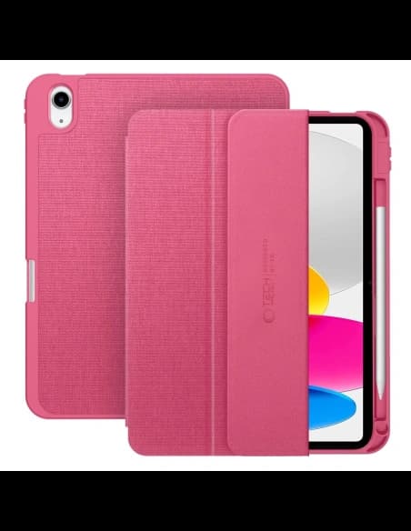 Tech-Protect SmartCase Pen Canvas Apple iPad 10,9" 2022 / 11" 2025 Magenta Bloom