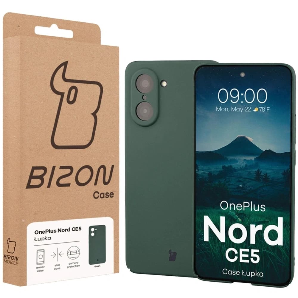 Bizon Case Lupka OnePlus Nord CE5 5G green - 6