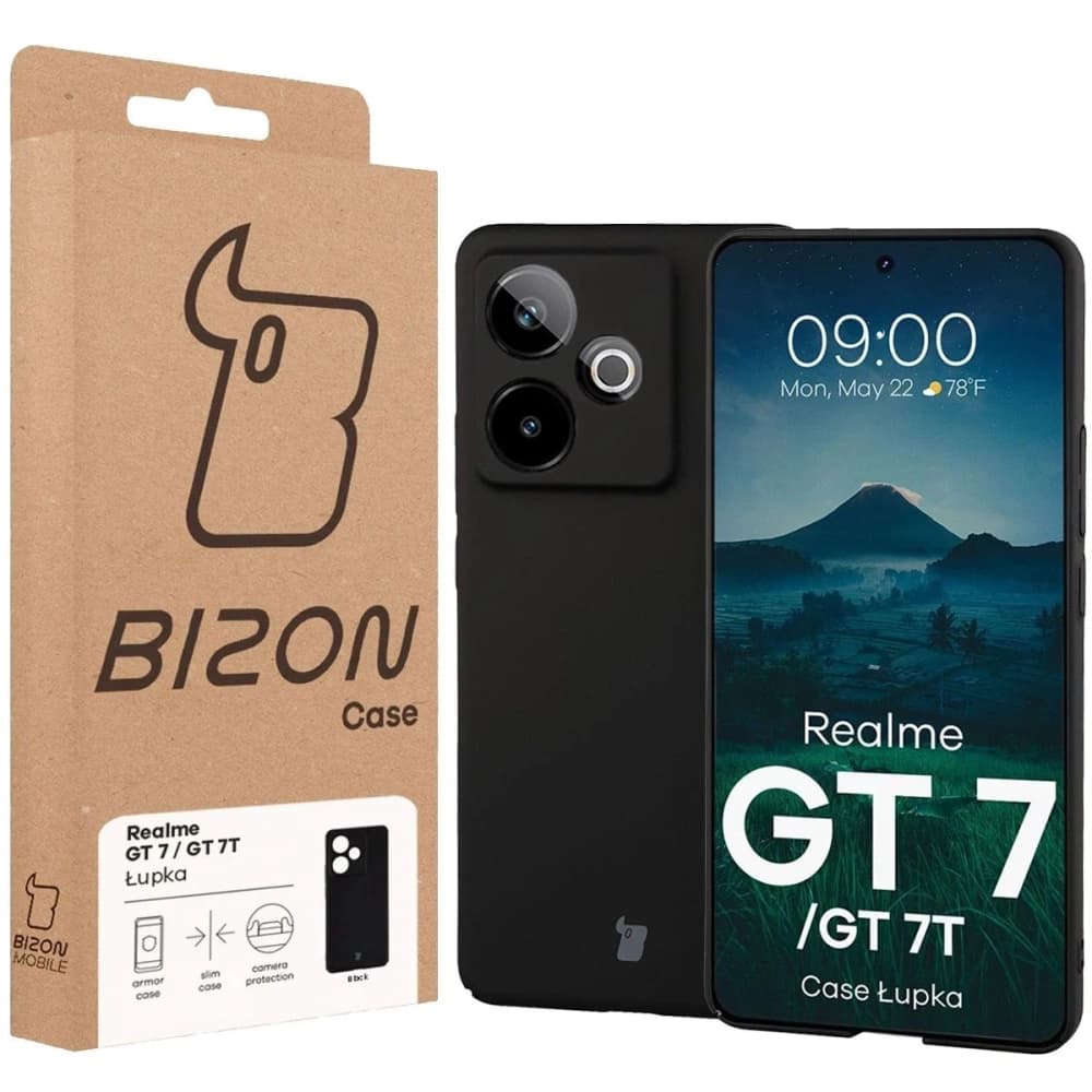 Husa Bizon Case Lupka Realme GT 7 / 7T neagră - 6