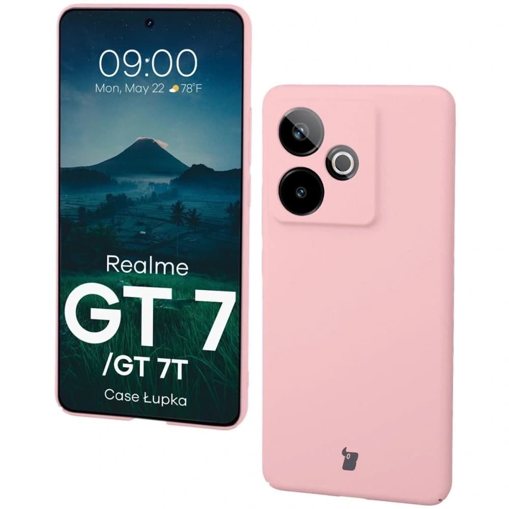 Husa Bizon Case Lupka pentru Realme GT 7 / 7T roz - 1