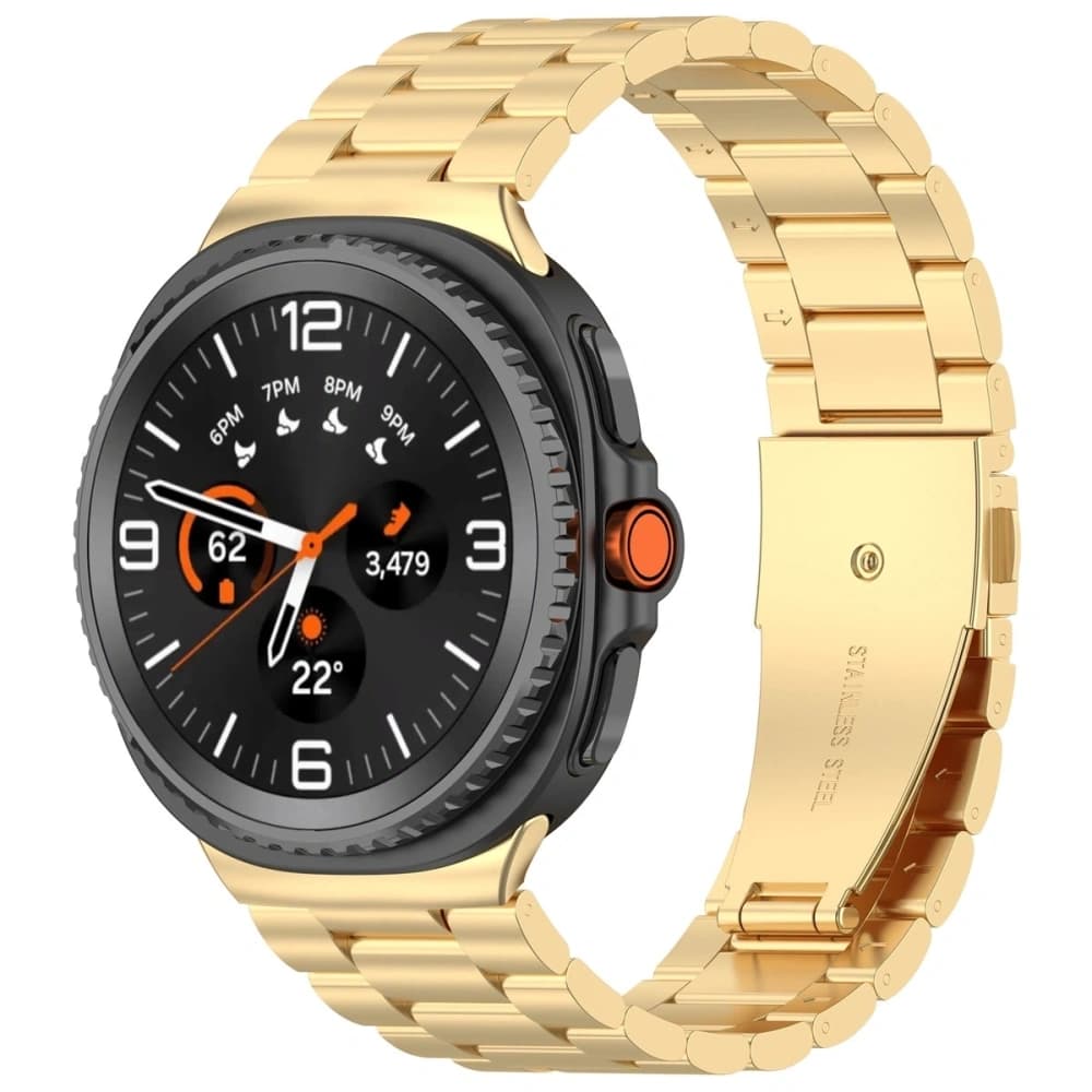 Bizon Strap Watch Aura Samsung Galaxy Watch 8 40mm / 44mm / 8 Classic 46mm gold - 3