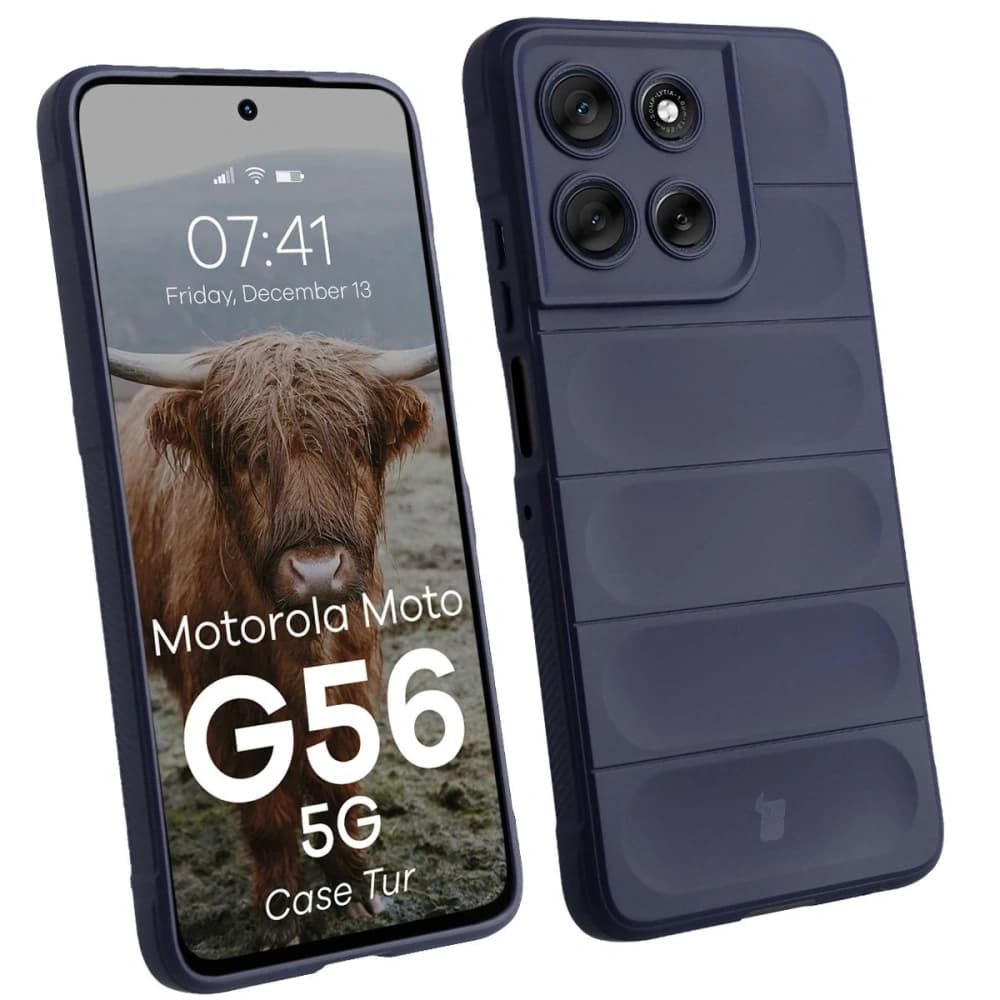 Bizon tok Tur Motorola Moto G56 5G sötétkék - 1