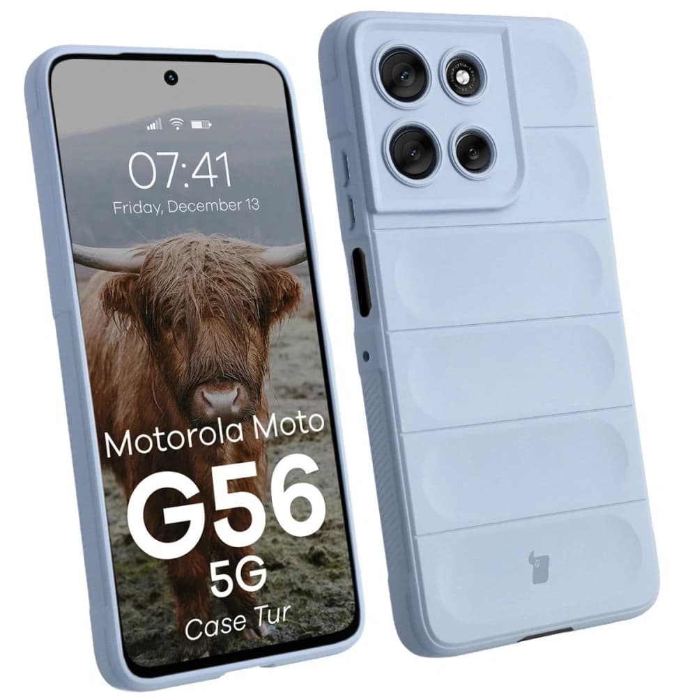 Bizon tok Tur Motorola Moto G56 5G világoskék - 1
