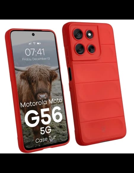 Bizon Case Tur Motorola Moto G56 5G rot